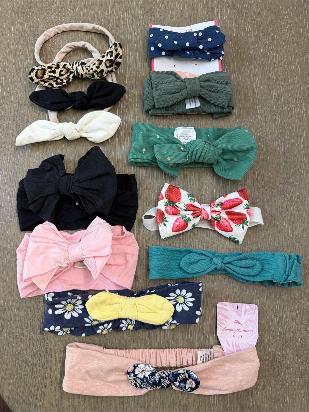 Ruffle Butts and Assorted Brands' Knot Headband Set